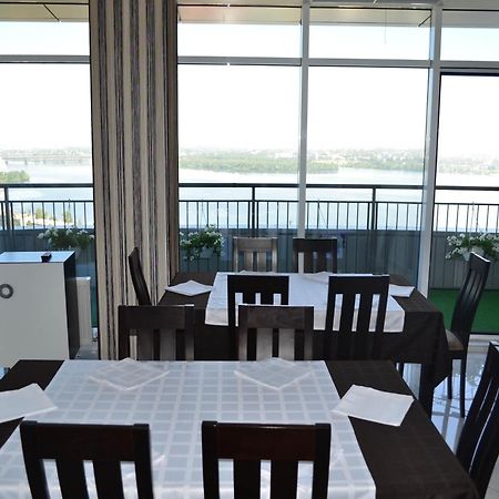 Skytech Most City Hotel 19 Floor Panoramic View Dnipro Exterior photo